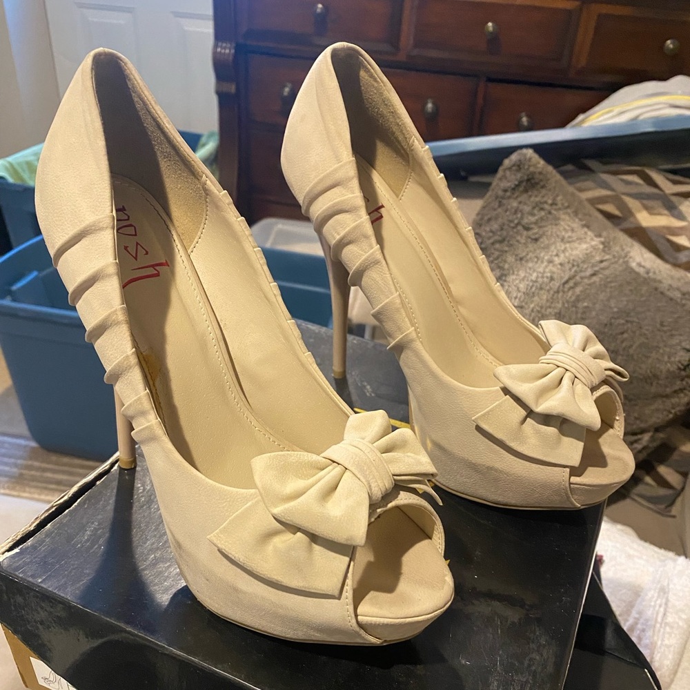 Posh Nude Heels